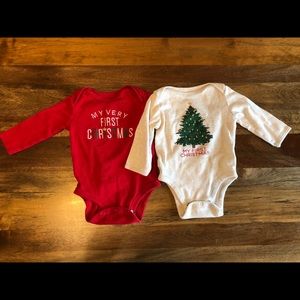 2 Christmas Onsies
